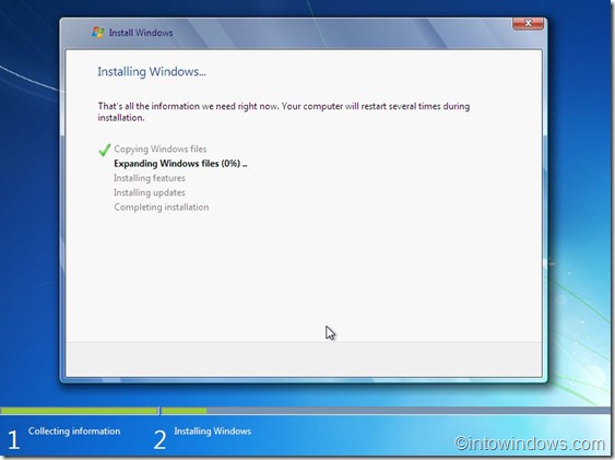 reinstall windows 7 step9