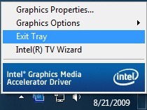 How To Remove Intel Graphics Icon From Windows 7 System Tray pic1