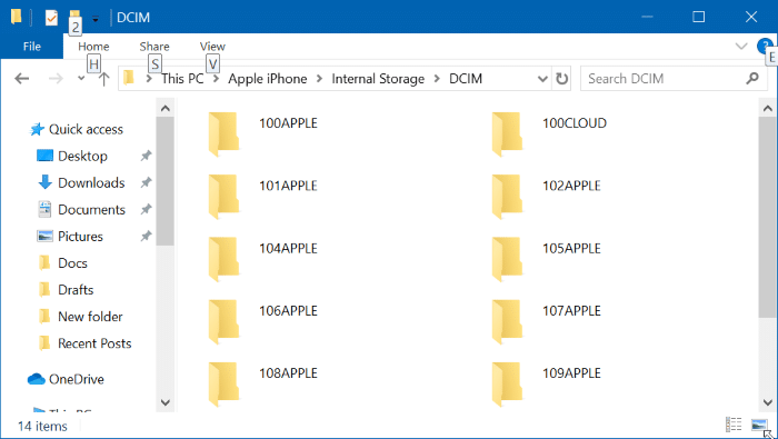 iphone not detected by Photos app in Windows 10 pic7