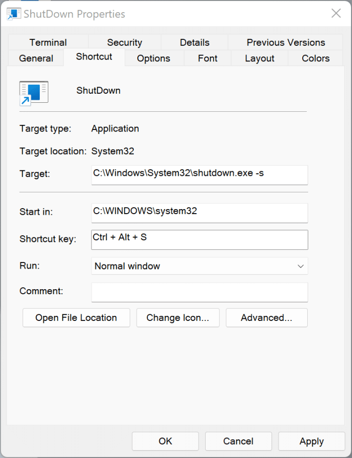 keyboard shortcut to shut down or restart Windows 11 pic8