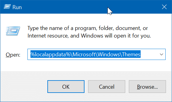 location of themes in Windows 10 pic1