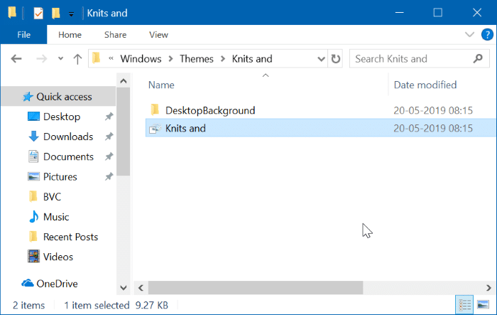location of themes in Windows 10 pic3