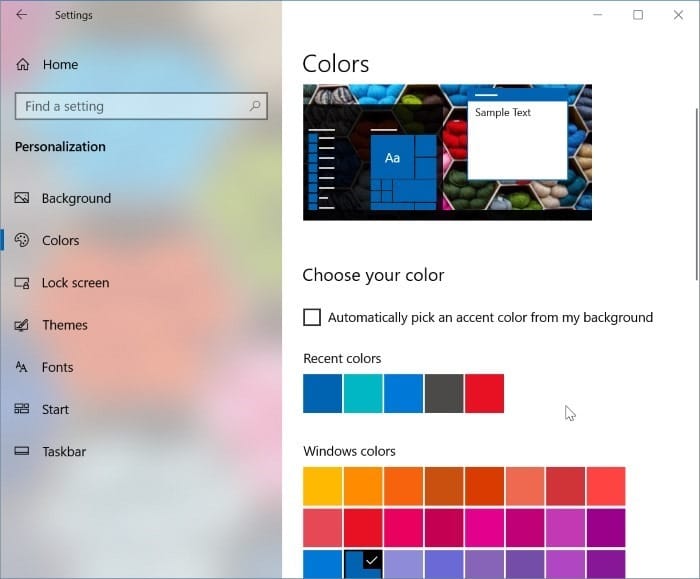 location of themes in Windows 10 pic7