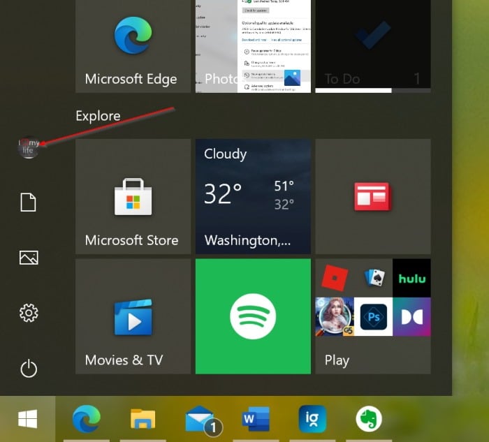lock Windows 10 pc1