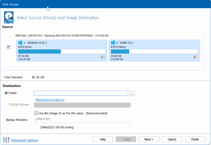 macrium reflect free for Windows 10