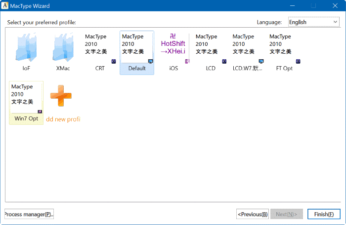 mactype for Windows 10 pic1