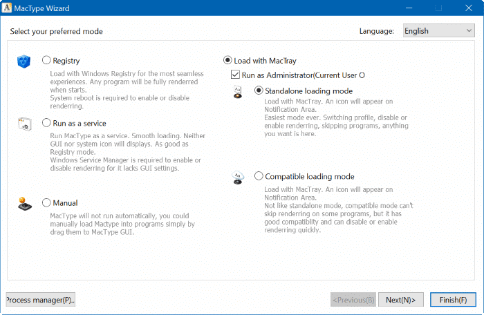 mactype for Windows 10