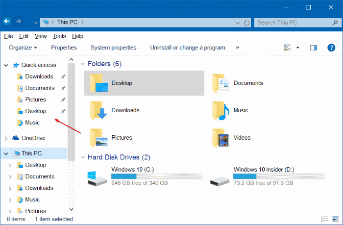 make Windows 10 File Explorer Look Like Windows 7 pic2