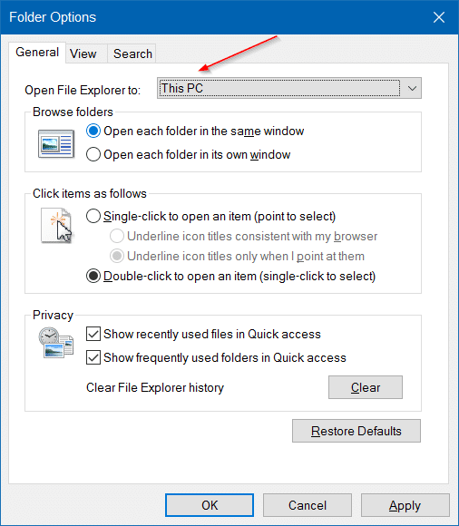 make Windows 10 File Explorer Look Like Windows 7 pic3