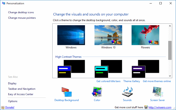 make Windows 10 look like Windows 7 pic8.1