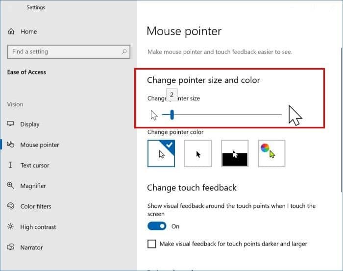 make mouse pointer bigger in Windows pic4
