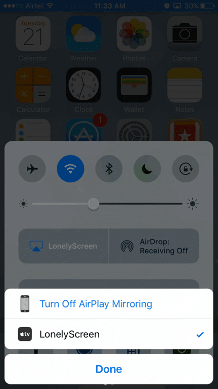 mirror iphone screen on Windows 10 pic9