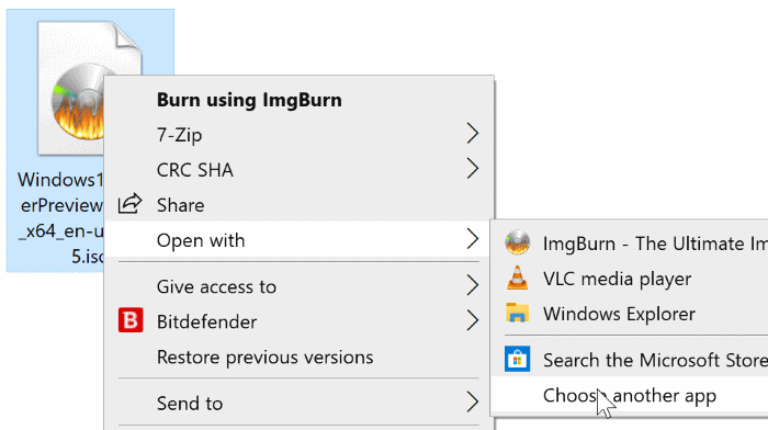 mount option missing from Windows 10 context menu pic5