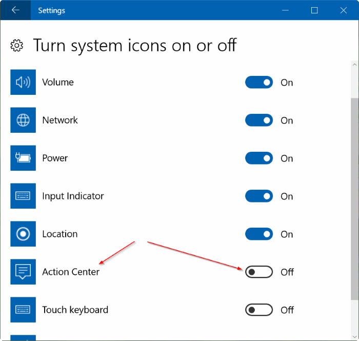 move date & clock to end of taskbar in Windows 10 step2