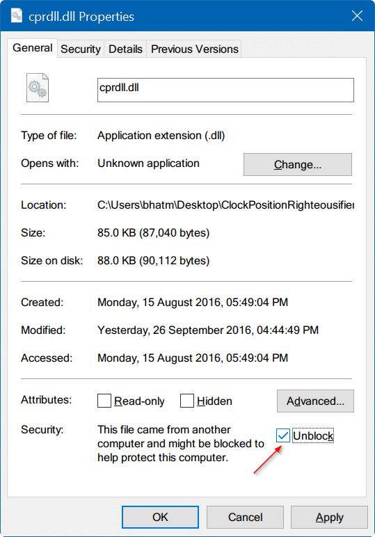 move date & clock to end of taskbar in Windows 10 step7