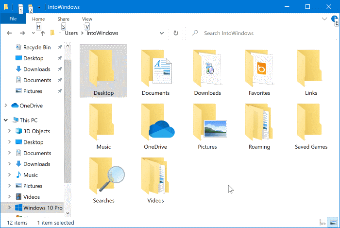 move desktop documents pictures downloads in Windows 10