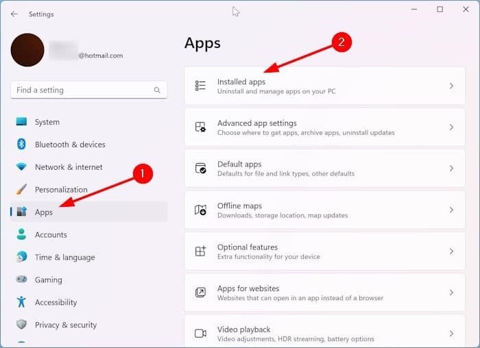 move installed apps in Windows 11 pic1