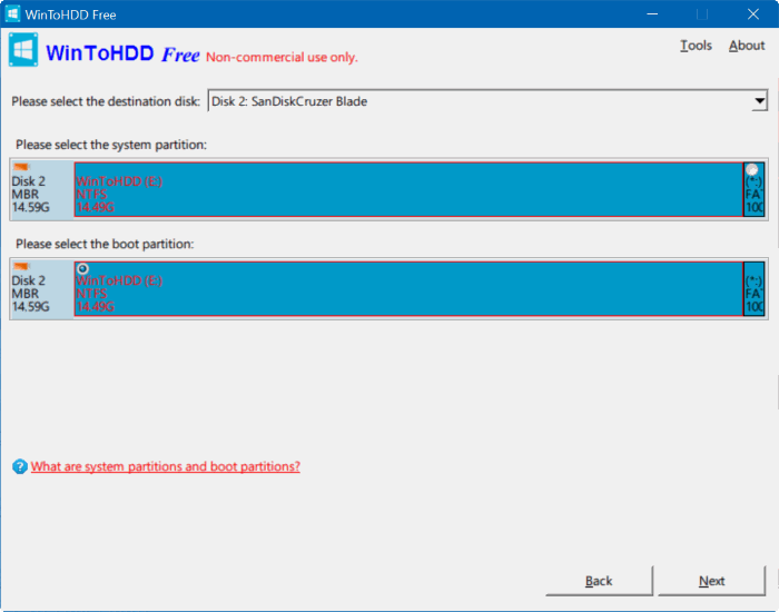multi install Windows usb step5