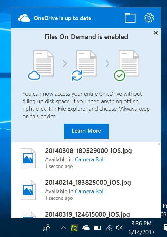 onedrive files on demand pic1