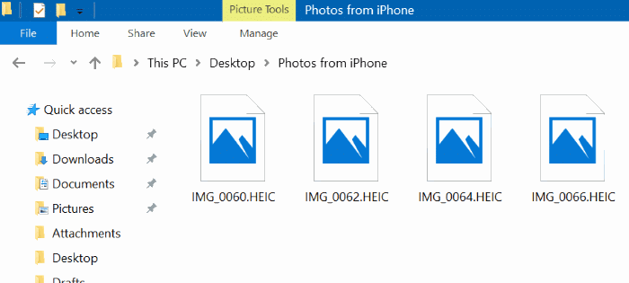 open HEIC pictures in Windows 7 and Windows 8