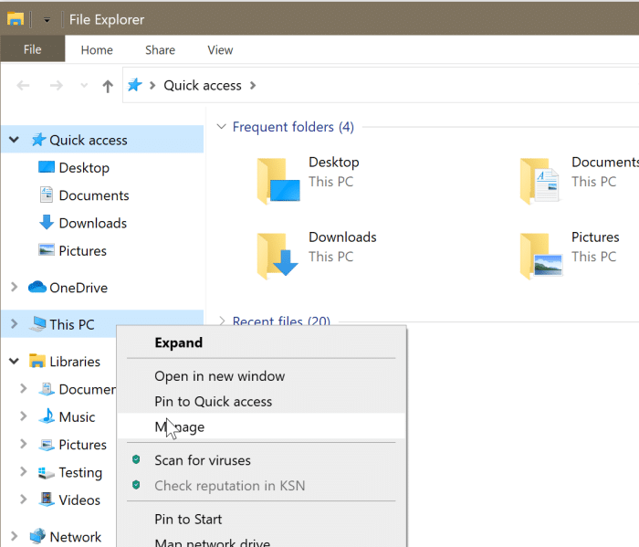 open disk management in Windows 10 pic5