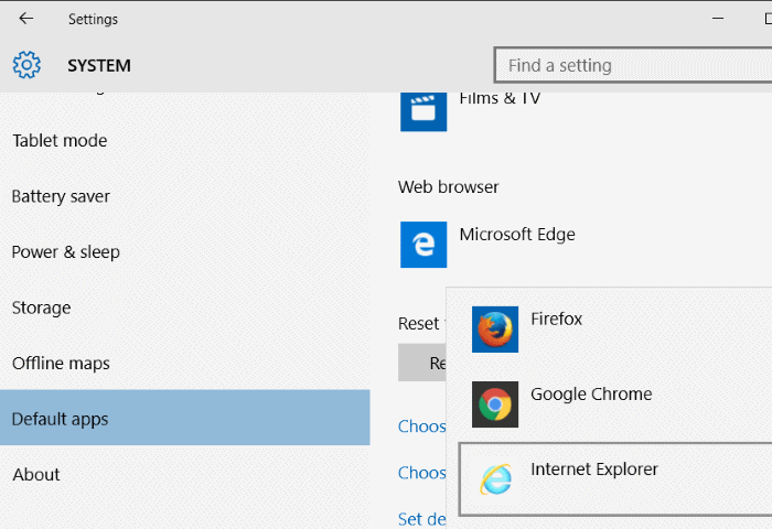 open internet explorer in windows 10 pic6