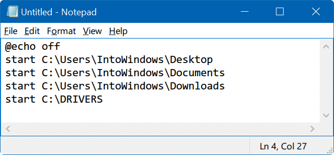 open multiple folders at once in Windows 10 pic1