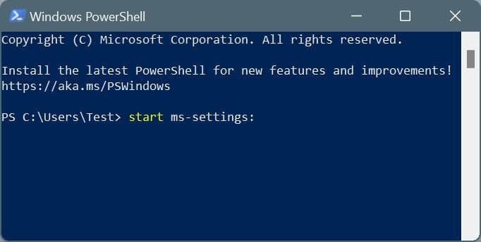 open settings in Windows 11 pic10