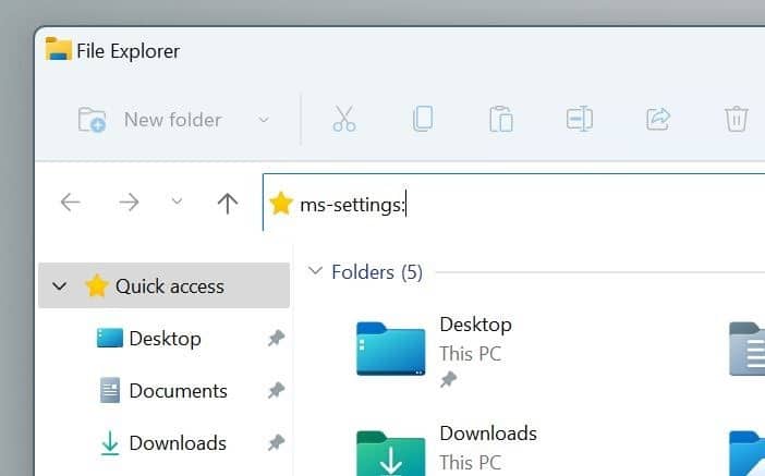 open settings in Windows 11 pic8