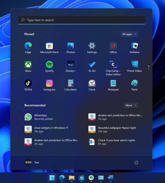 open start menu without Windows key 