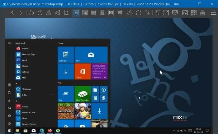 open webp images in Windows 10 pic10