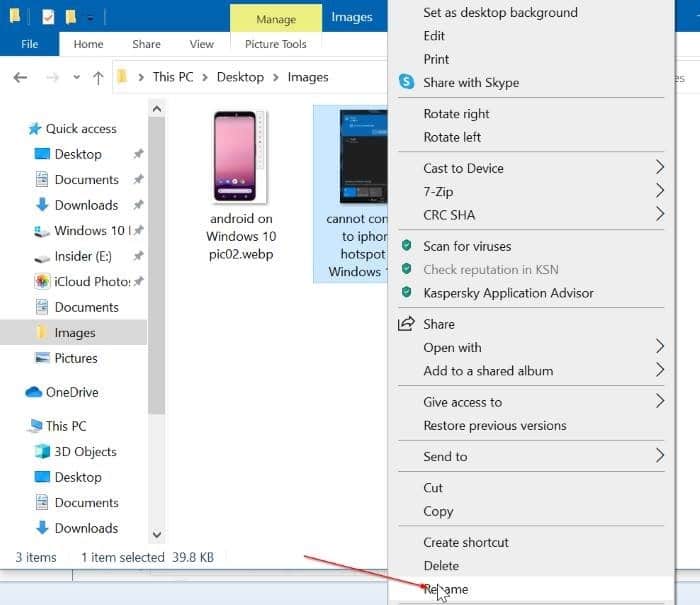 open webp images in Windows 10 pic8.1