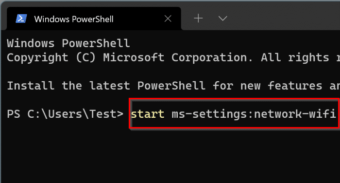 open wifi settings in Windows 11 pic6