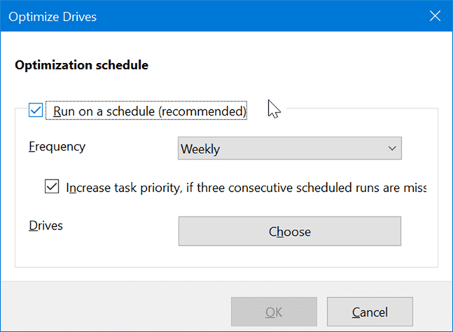 optimize drives3