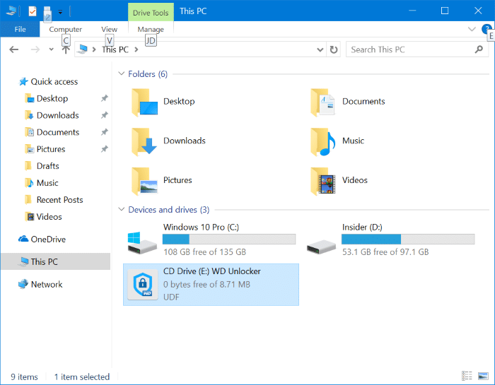 password protect Western digital external drives pic4