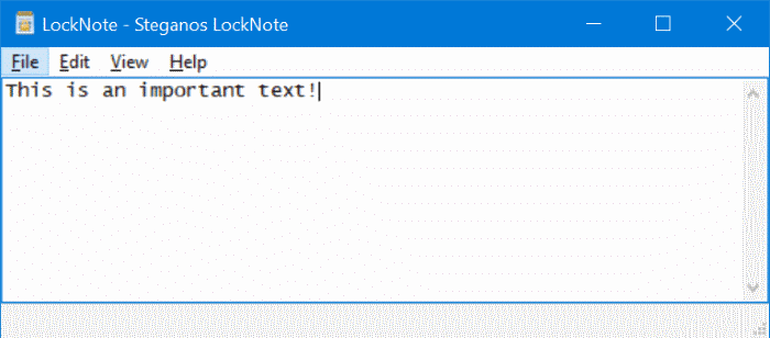 password protect text file in Windows 10 pic2