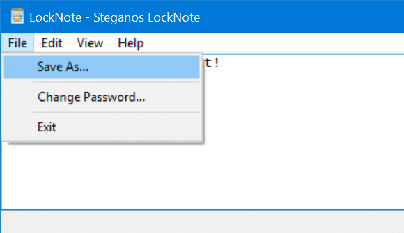 password protect text file in Windows 10 pic3