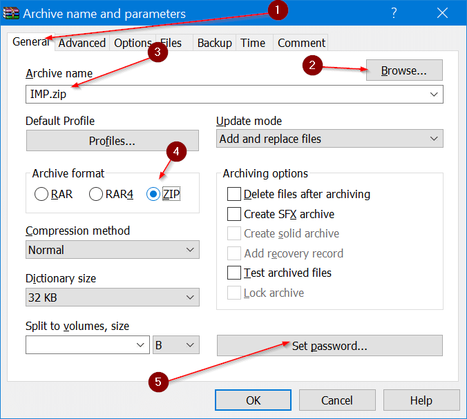 password protect text file in Windows 10 pic9