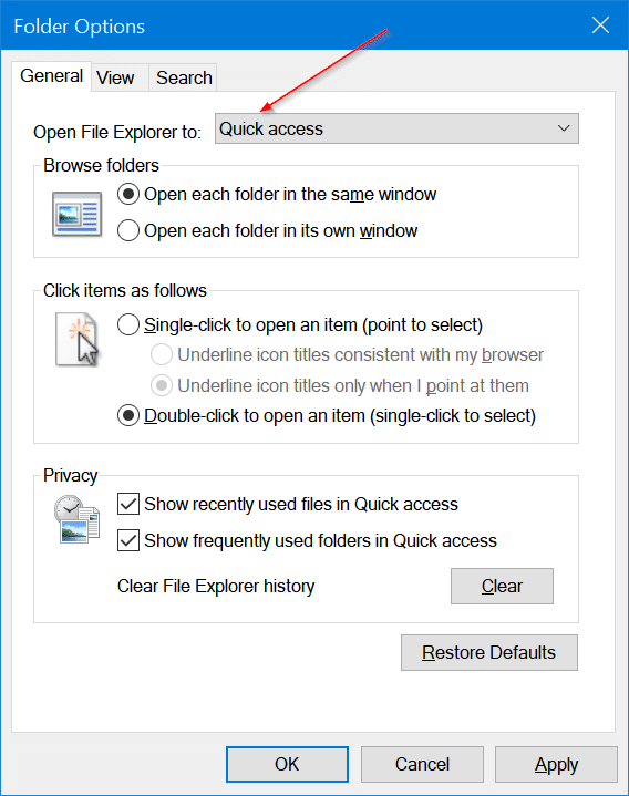 pin quick access to the taskbar in Windows 10 pic4