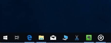 pin screen sketch snip to taskbar windows 10