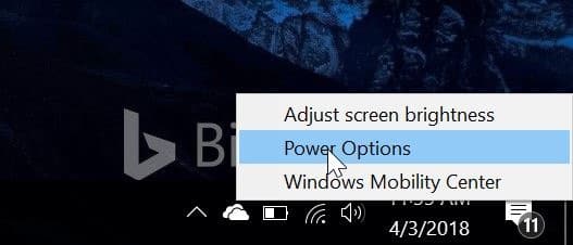 prevent laptop from starting upon opening the lid in windows 10 pic1