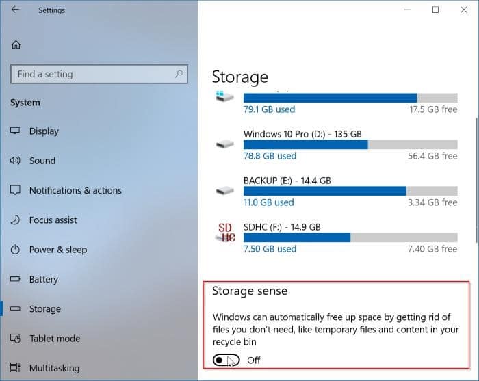 prevent windows 10 from automatically deleting files pic01