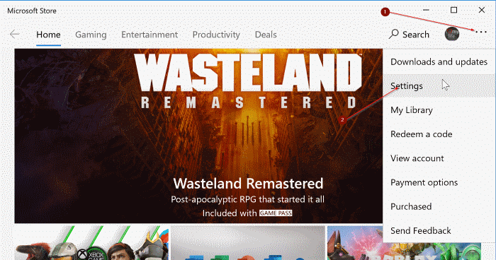 purchase apps without password from Windows 10 Store pic3
