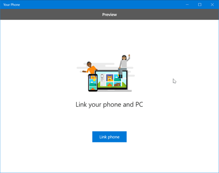 receive and send text messages from your Windows 10 PC pic3