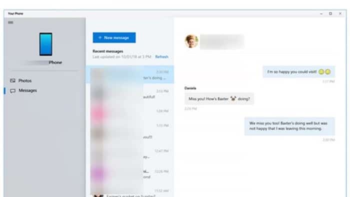 receive and send text messages from your Windows 10 PC pic8