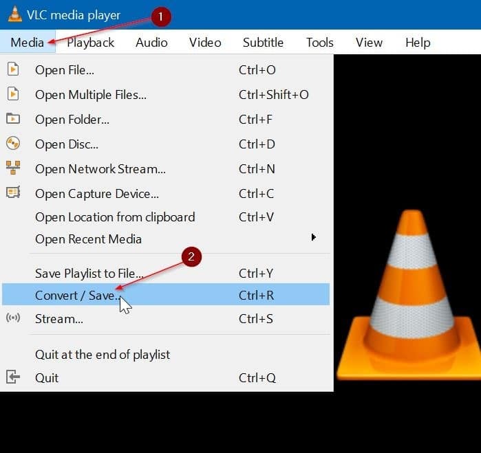 record Windows 10 screen using VLC Media Player pic1