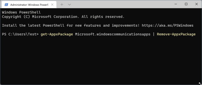reinstall Windows 11 Mail app pic8
