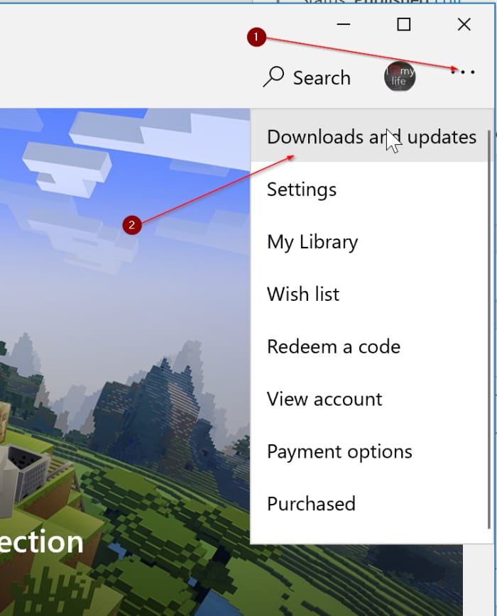 reinstall apps and games purchased from Store in Windows 10 pic1
