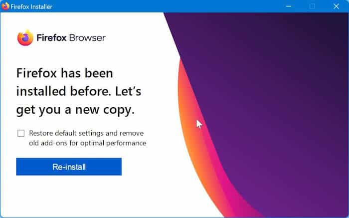 reinstall firefox without losing data pic5