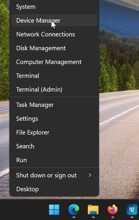 reinstall the graphics or display driver in Windows 10 or 11